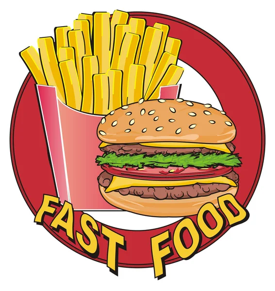 Tasty fast food — Stock Photo, Image