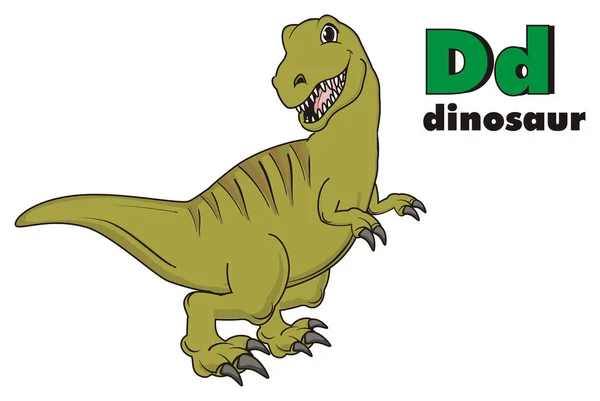 Ein niedlicher Dinosaurier — Stockfoto