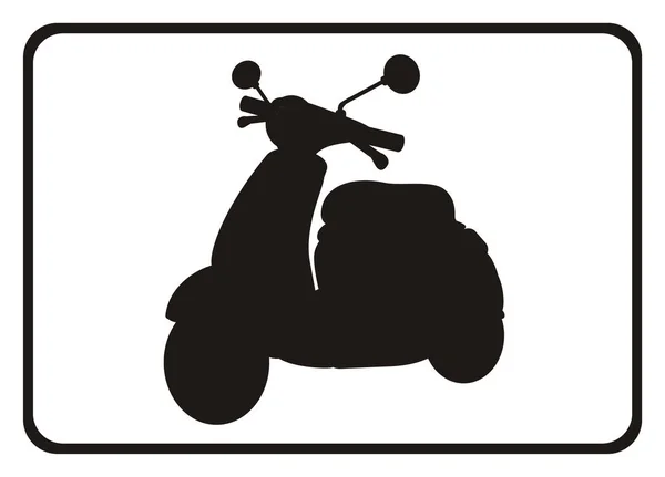 En gammal moped — Stockfoto