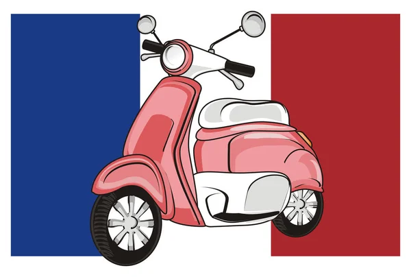 One old moped — Stock Photo, Image