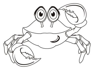 mutlu Yengeç boyama