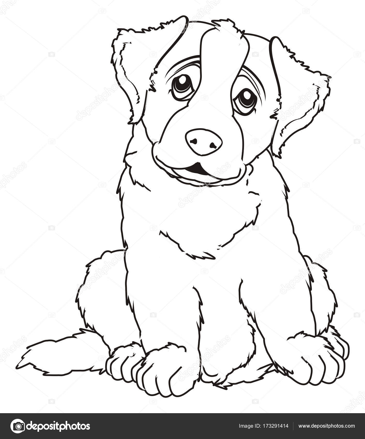 Puppies Kleurplaten Leuk Voor Kids