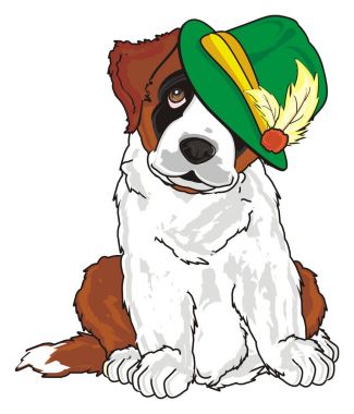 st. bernard, köpek yavrusu