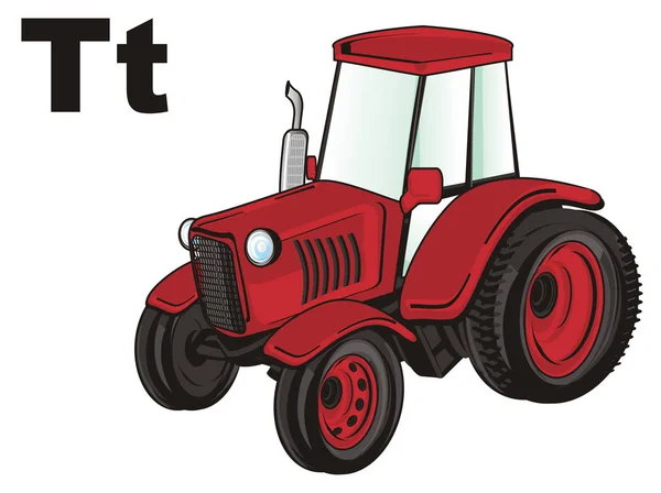 Um suporte de tractor agrícola — Fotografia de Stock