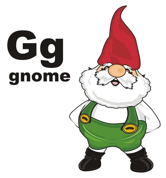 笑顔の Gnome Abc — ストック写真