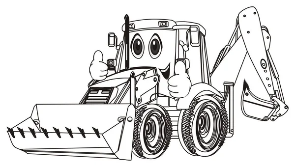 Omalovánky Traktor Stok Foto, Omalovánky Traktor Gambar Bebas Royalti | Depositphotos®