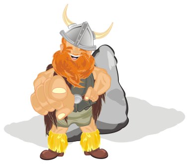 mutlu viking stand yakınındaki taş
