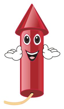 iki elle mutlu kırmızı raket 