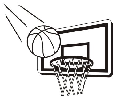 Basketbolun renkli sembolleri değil.