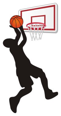 Oyuncu sepetinin katı gölgesi