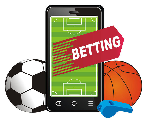 betting and balls of basketball and soccer