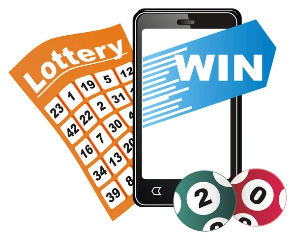 Jugar Lotería Ganar — Foto de Stock