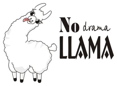 Çılgın lama ve kelimeler drama yok.