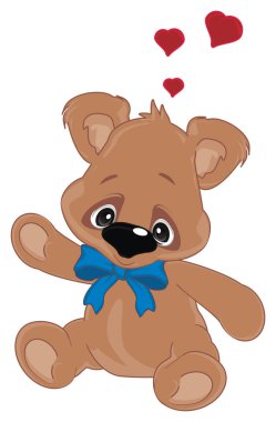  Oyuncak ayı ve kırmızı kalp