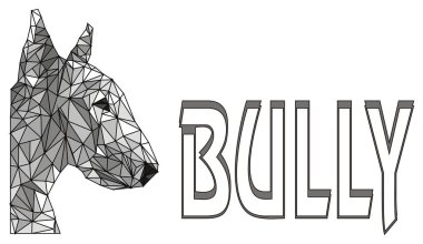 Kağıt işi boğa teriyeri ve kelime zorbası