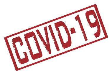covid-19 'un kırmızı damgası 