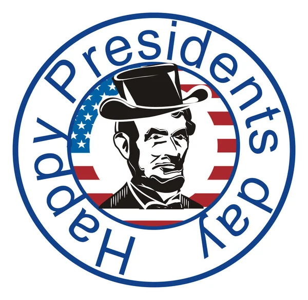 Abraham Lincoln Fue Decimosexto Presidente — Foto de Stock