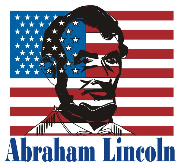 Αβραάμ Λίνκολν Ήταν 16Ος Πρόεδρος Της Ούσα — Φωτογραφία Αρχείου