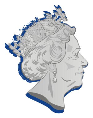 Kraliçe II. Elizabeth ve mavi gölge