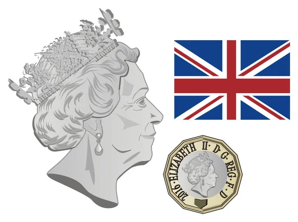  Kraliçe II. Elizabeth ve İngiltere 'nin birçok sembolü.