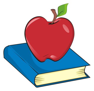 Lezzetli kırmızı elma.