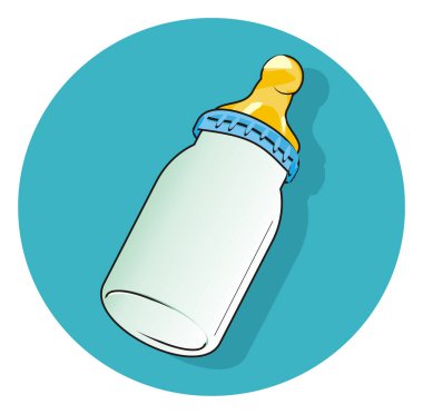 mavi ikon ve bebek sütü