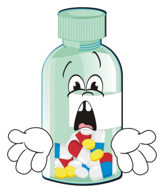 Sürpriz ilaç ve el kavanozu.