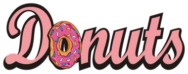 Pembe çörek ve pembe mektuplar.