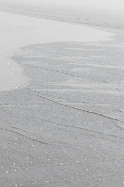 Silver stranden vågor — Stockfoto