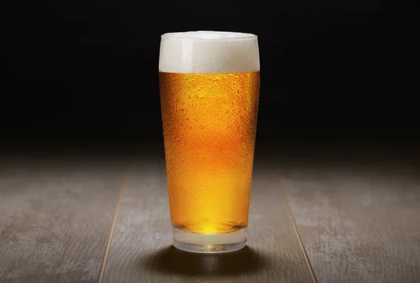 Una Pinta Fresca Cerveza Artesanal India Pale Ale Ipa Servida — Foto de Stock