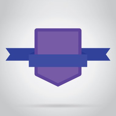 Soyut izole rozet, etiket veya etiket, raster