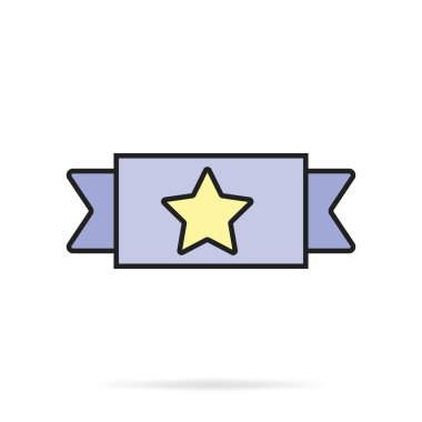 Gölge ile izole simgeler Ödülleri