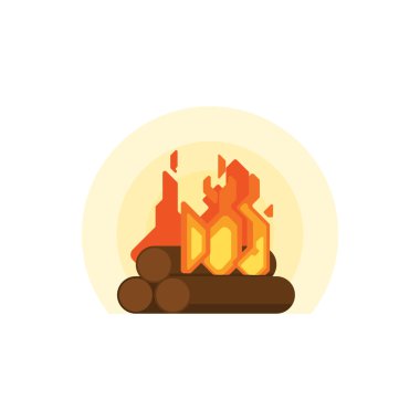 Şenlik ateşi simgesi, raster