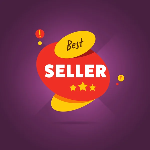 Best seller badge plat — Photo