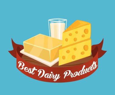 Kırmızı kurdele ile en iyi süt ürünleri banner