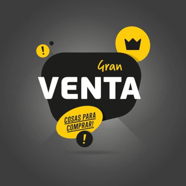 Siyah Cuma satış etiket vektör izole