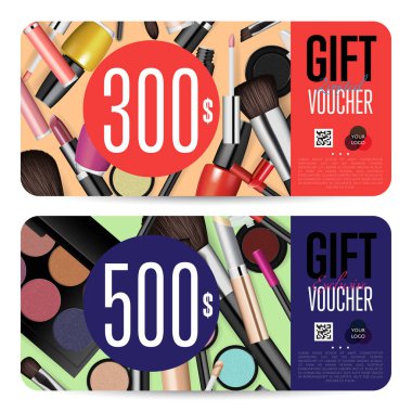 Kozmetik Dükkanı açılış ön ödemeli hediye kuponu