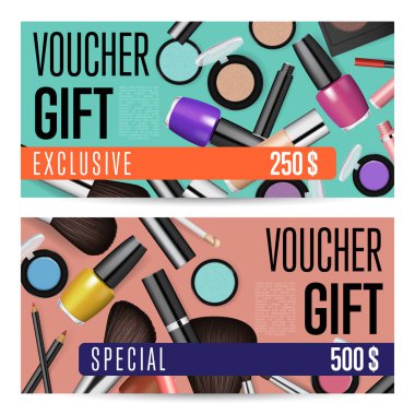 Kozmetik Dükkanı açılış ön ödemeli hediye kuponu