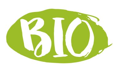 Bio ürün el izole çekilmiş