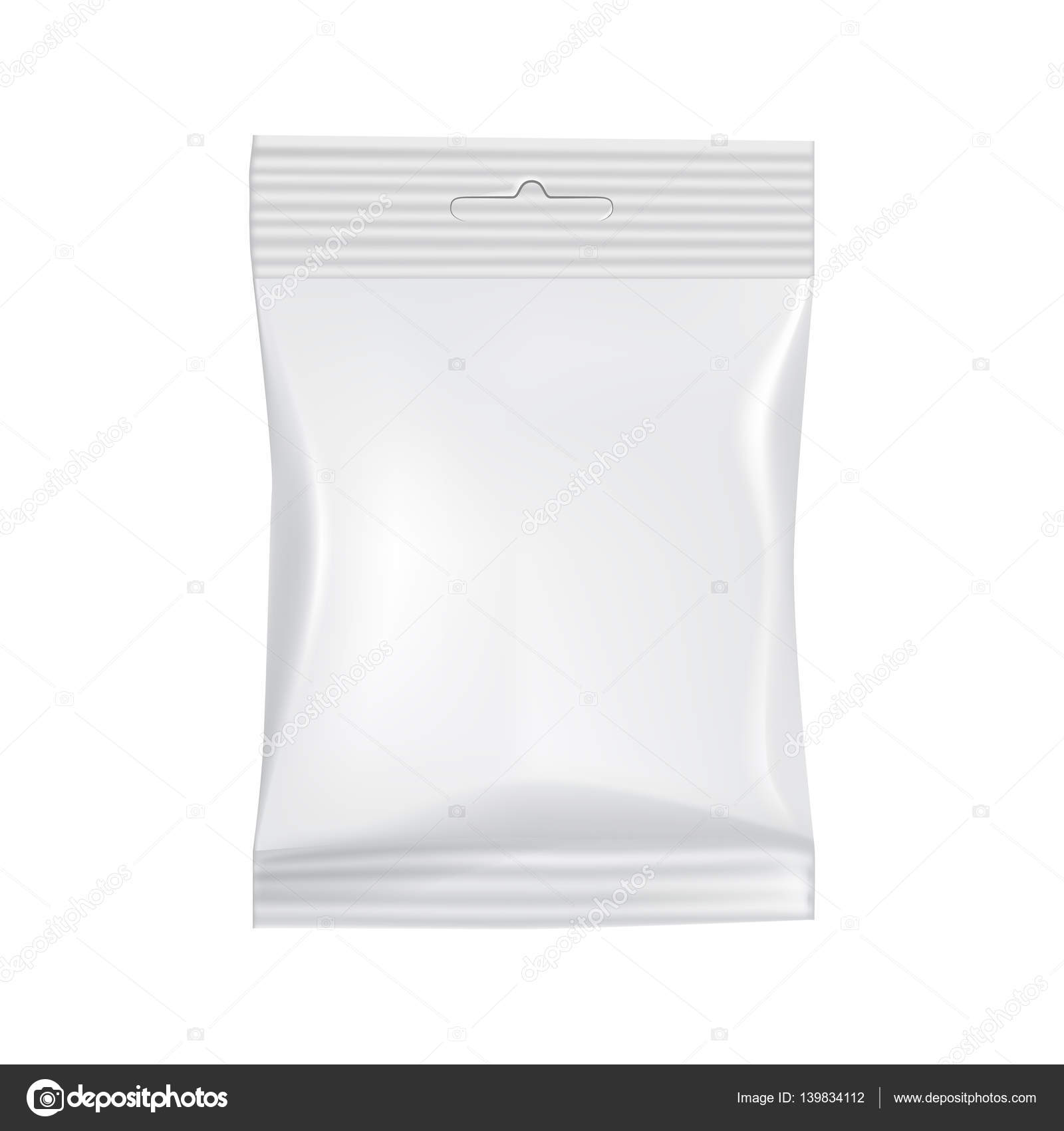 Blank packaging template mockup isolated on white. Stock Photo by Within Blank Packaging Templates
