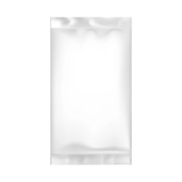 Plantilla de embalaje en blanco maqueta aislada en blanco . —  Fotos de Stock