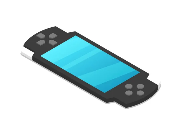 Izometryczna Ikona Urządzenia Gamepad Technologie Cyfrowe Gadżet Komputerowy Sprzęt Multimedialny — Wektor stockowy