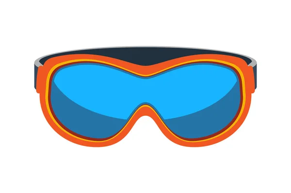 Óculos de segurança ícone vetor isolado —  Vetores de Stock