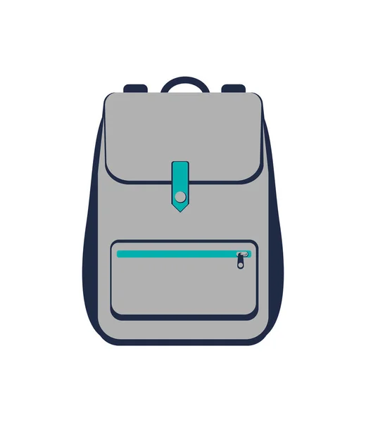 Vektor ikon Camping a cestovní batoh — Stockový vektor