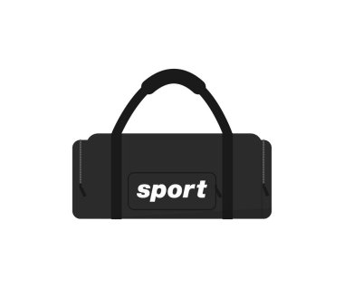 Spor çantası izole vektör simgesi