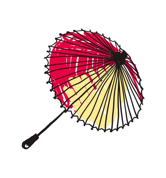 Иконка с зонтиком — стоковый вектор
