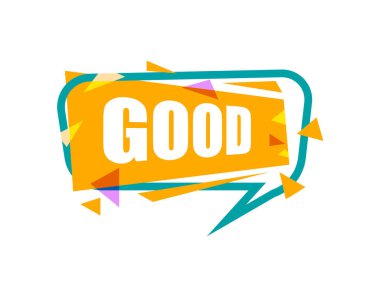 İfade metniyle iyi konuşma balonu