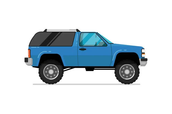Off-road truck geïsoleerde vector pictogram — Stockvector