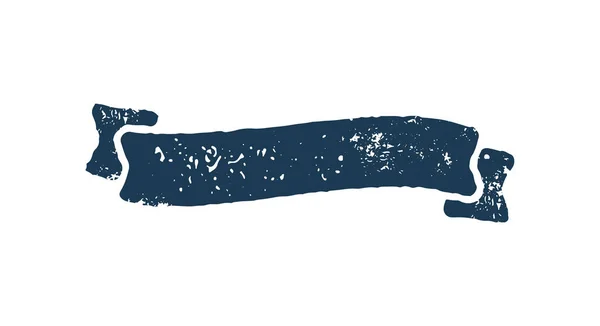 Помаранчевий Елемент Шаблону Синьої Стрічки Дизайн Елемента Векторні Ілюстрації Ізольовані — стоковий вектор