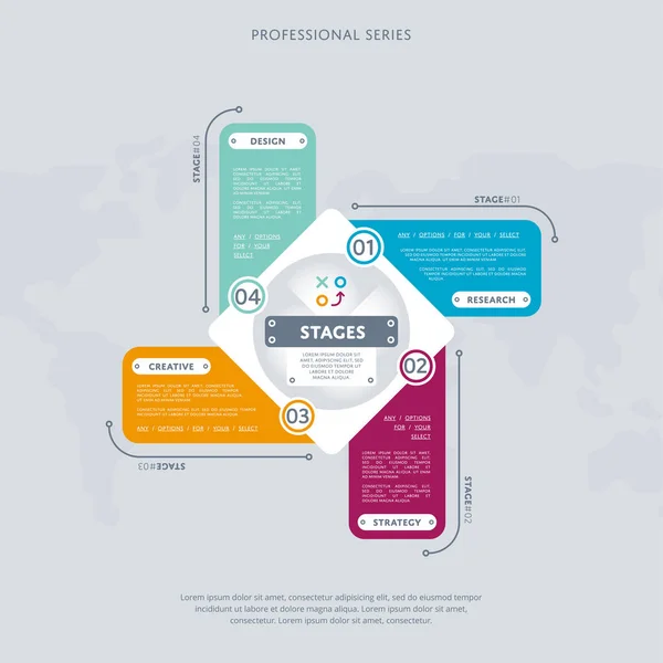Business infographics modern concept set — Stockvector